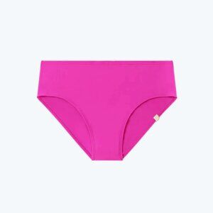 GUC Summersalt High Leg Mid Rise Bikini Bottom - Hibiscus Size 8